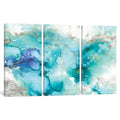 Icanvas Teal Marble By Carol Robinson