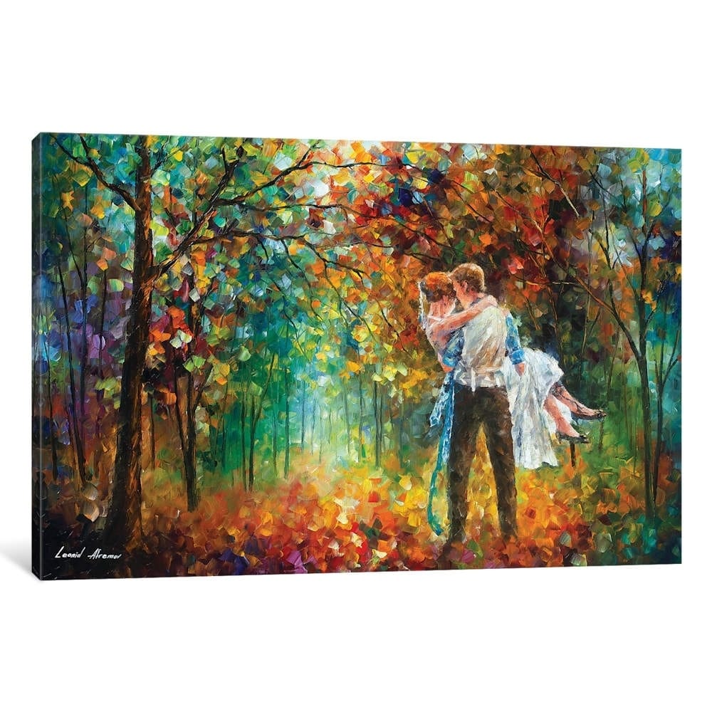 Icanvas The Moment Of Love By Leonid Afremov