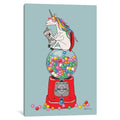 Icanvas Unicorn Gumball Poop By Notsniw Art