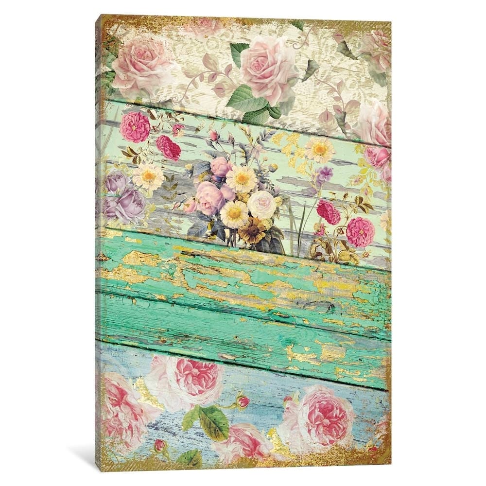 Icanvas Villa Rosa By Color Bakery Canvas Print