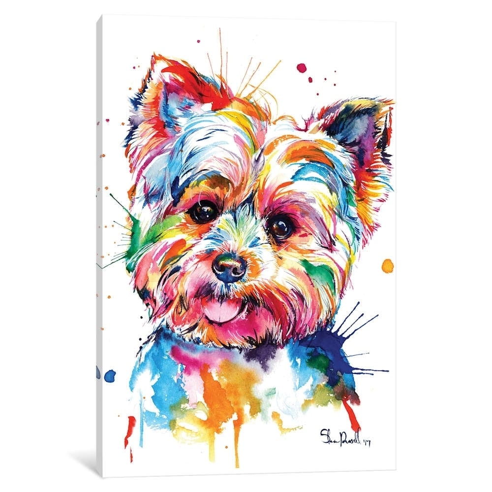 Icanvas Yorkie By Weekday Best