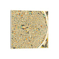 Icanvas Abstract City Map Of St. Louis By Jazzberry Blue Canvas Print