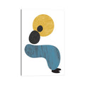 Icanvas Abstract Lady By Flatowl Canvas Print