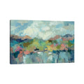 Icanvas Abstract Lakeside By Silvia Vassileva Canvas Print