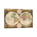 Icanvas Stoopendaal Antique Map Of The World In Two Hemispheres 1730 Canvas Print Wall Art