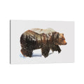 Icanvas Arctic Grizzly Bear By Andreas Lie Canvas Print