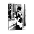 Icanvas Breakfast At Tiffanys Series Audrey Hepburn Window Shopping Ii By Radio Days Canvas Print