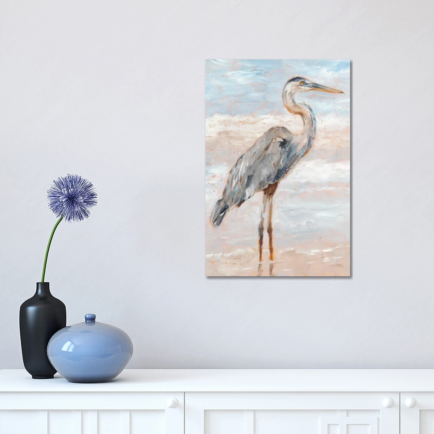 Icanvas Beach Heron I By Ethan Harper