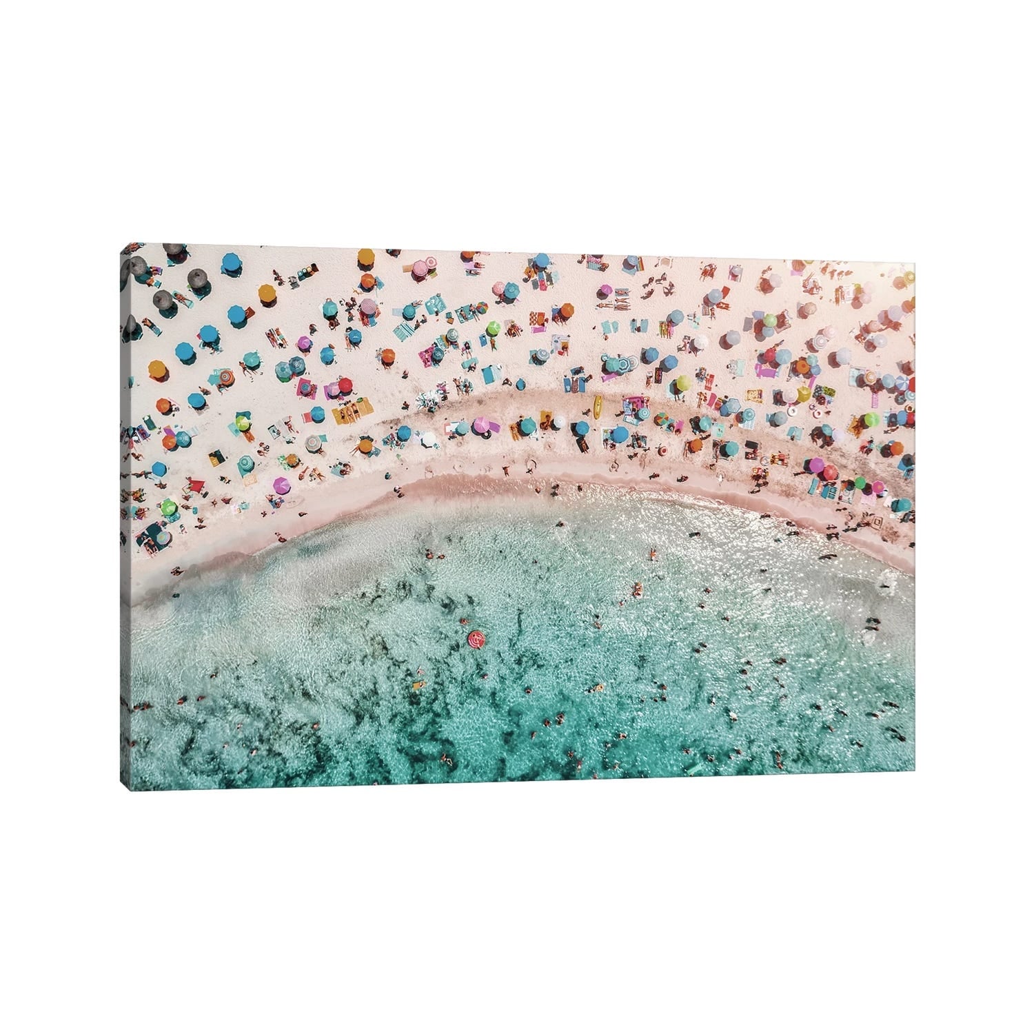 Icanvas Beachy By Honeymoon Hotel Gallery Wrapped Canvas Print