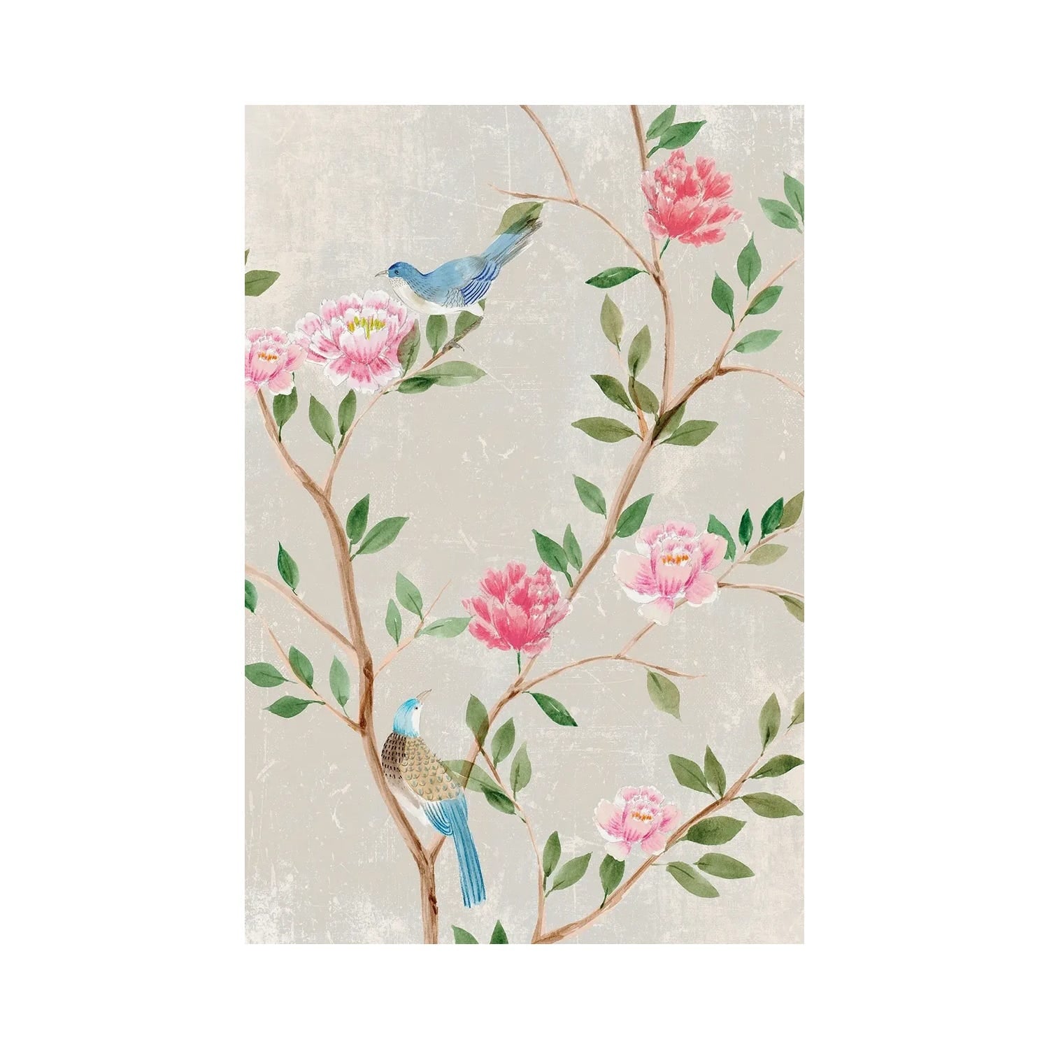 Bird Garden I By Aria K Canvas Print