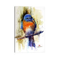 Icanvas Bird On The Sprig By Dean Crouser Canvas Print