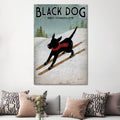 Icanvas Black Dog Ski Co. I By Ryan Fowler Canvas Print