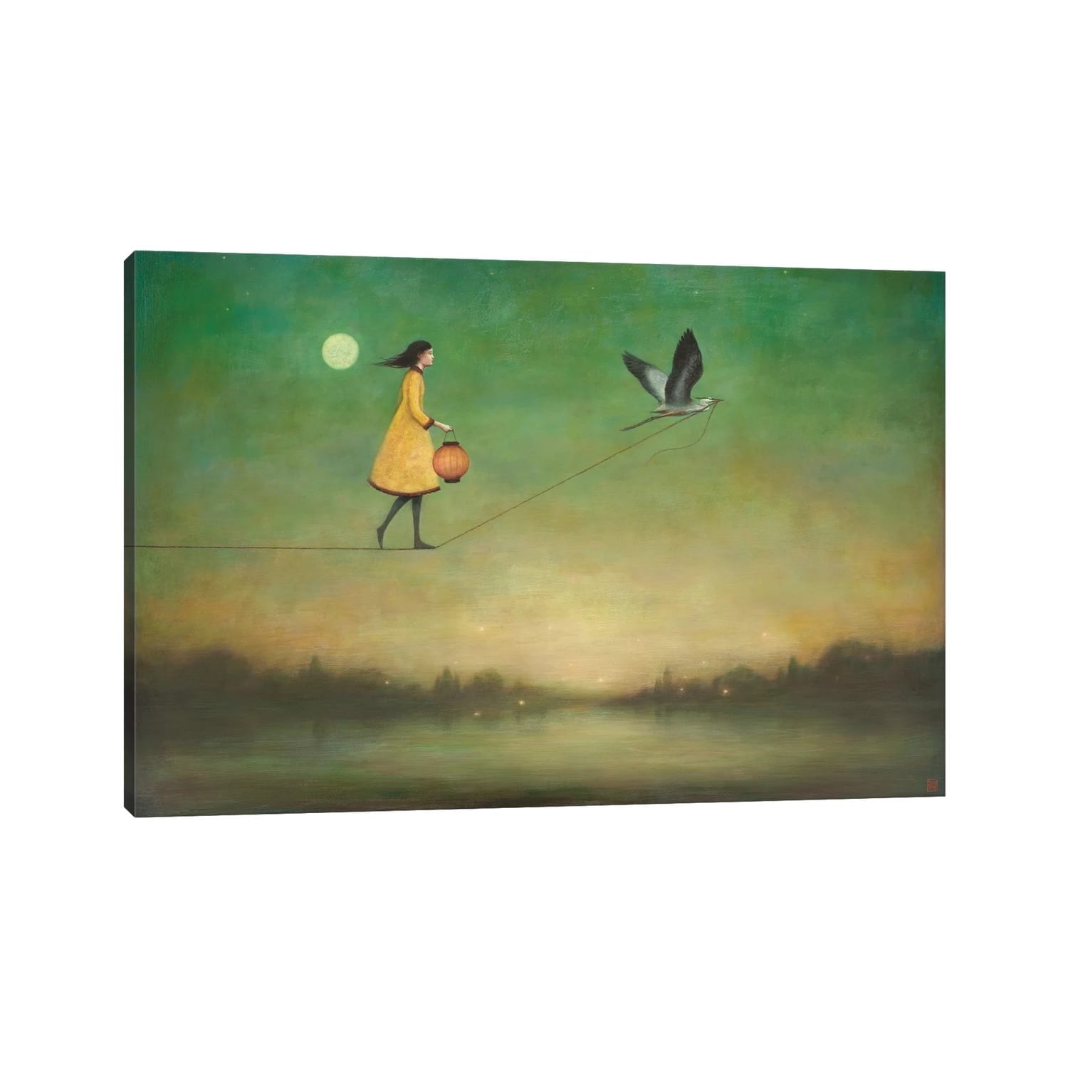 Icanvas Blue Moon Expedition By Duy Huynh Canvas Print