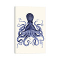 Icanvas Blue Octopus I By Fab Funky Canvas Print