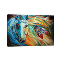 Icanvas Breaking Dawn Indian War Horse By Marcia Baldwin