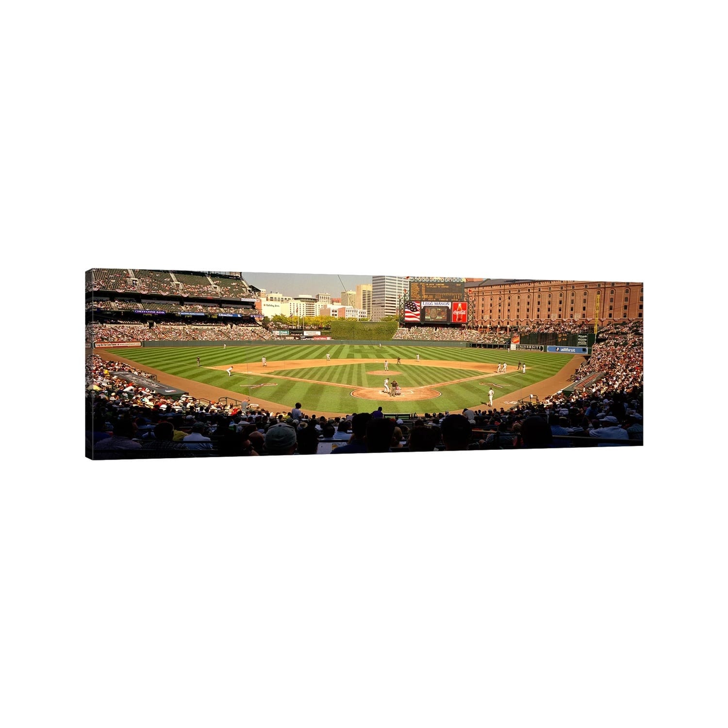 Icanvas Camden Yards Baseball Game Baltimore Maryland Usa 2 By Panoramic Images Canvas Print