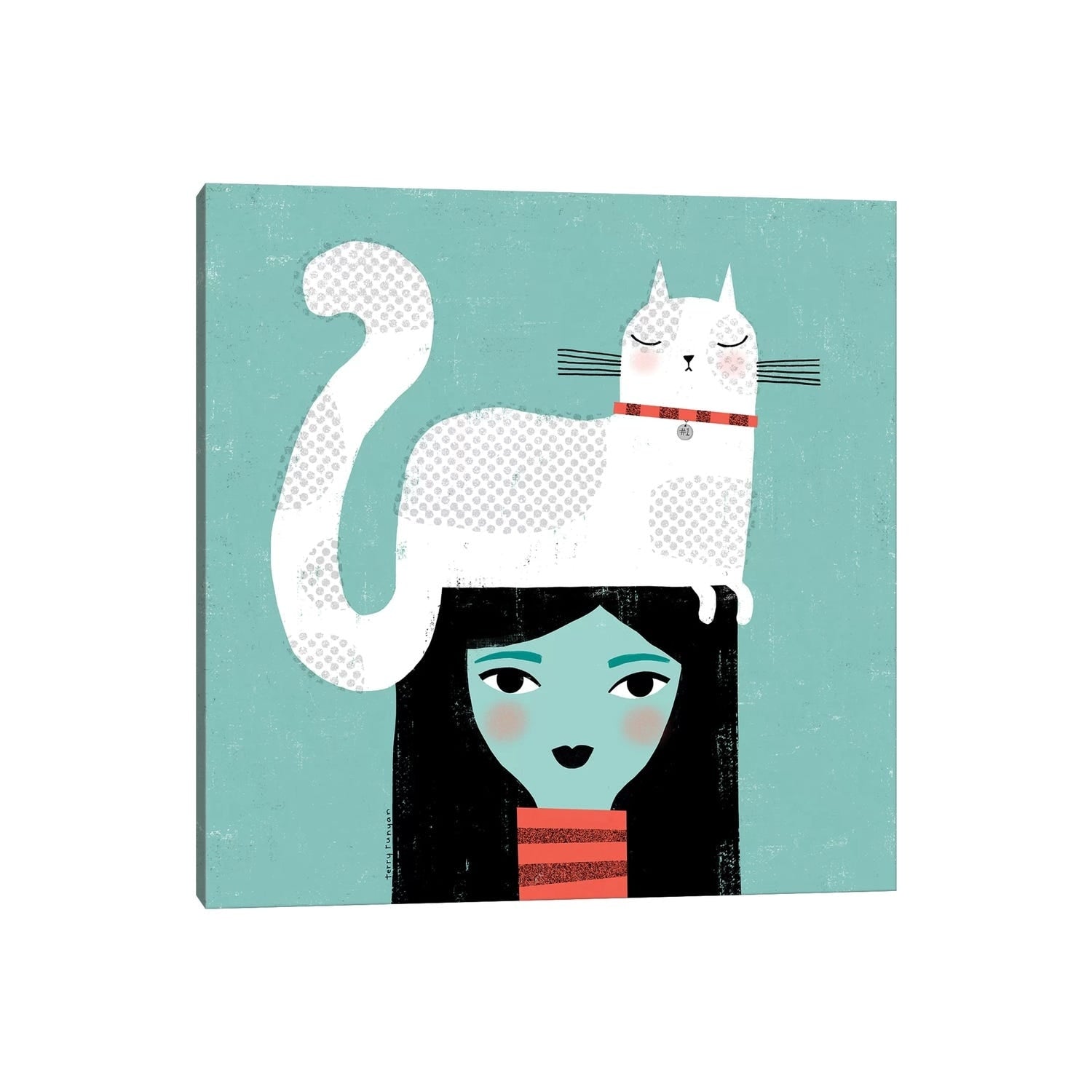 Icanvas Cat Attitude By Terry Runyan