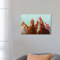 Icanvas Chicken For Dinner By Lucia Heffernan Canvas Print