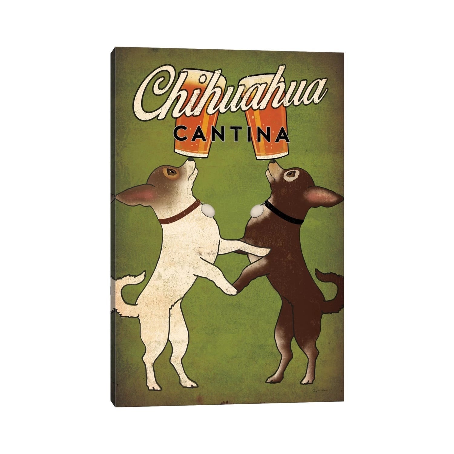Icanvas Chihuahua Cantina By Ryan Fowler