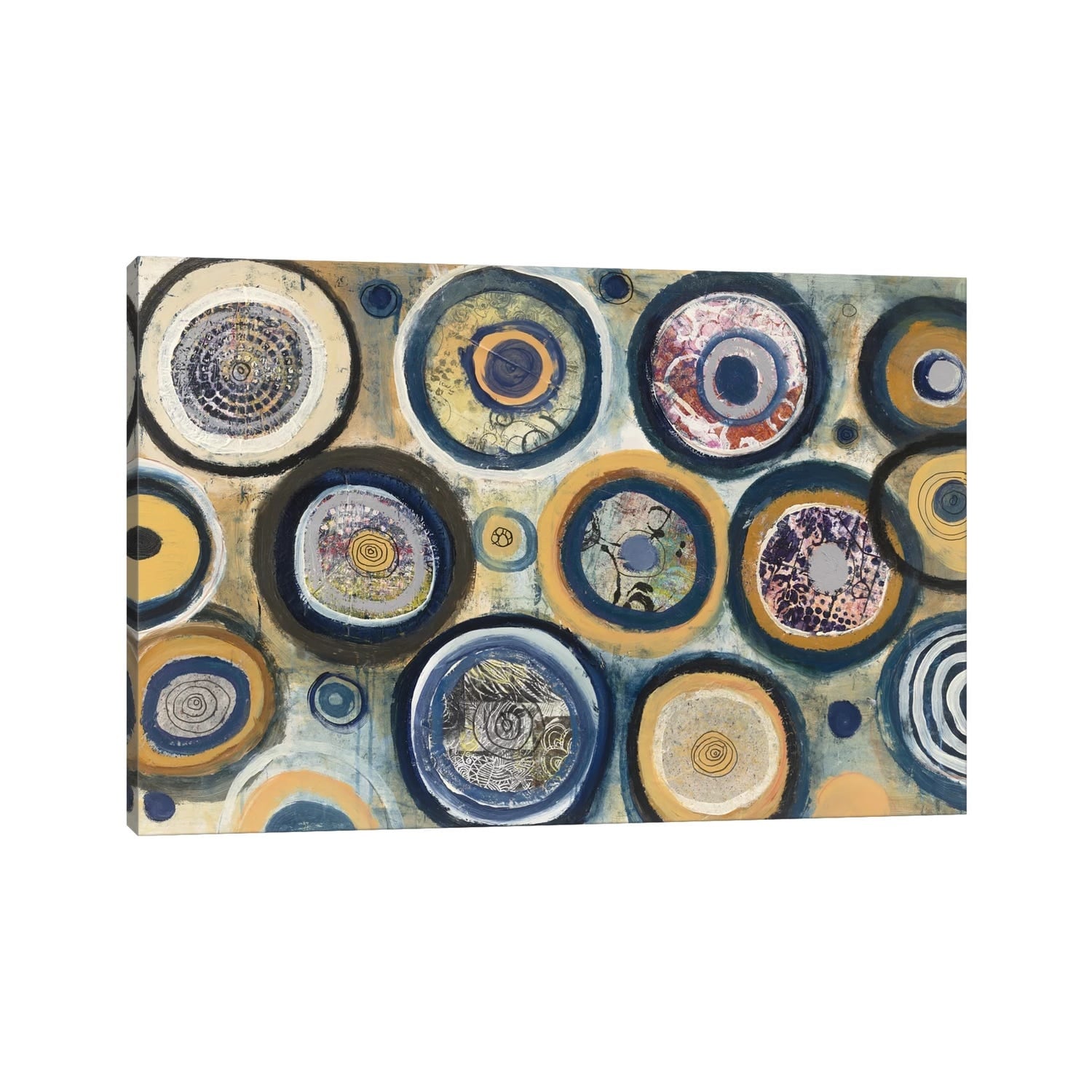 Icanvas Circle Song By Cheryl Warrick Canvas Print