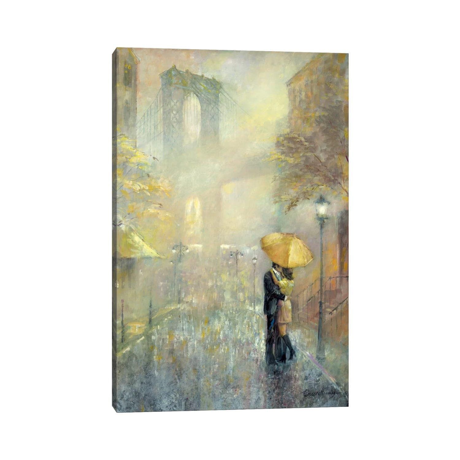 Icanvas City Romance Ii By Ruane Manning Canvas Print
