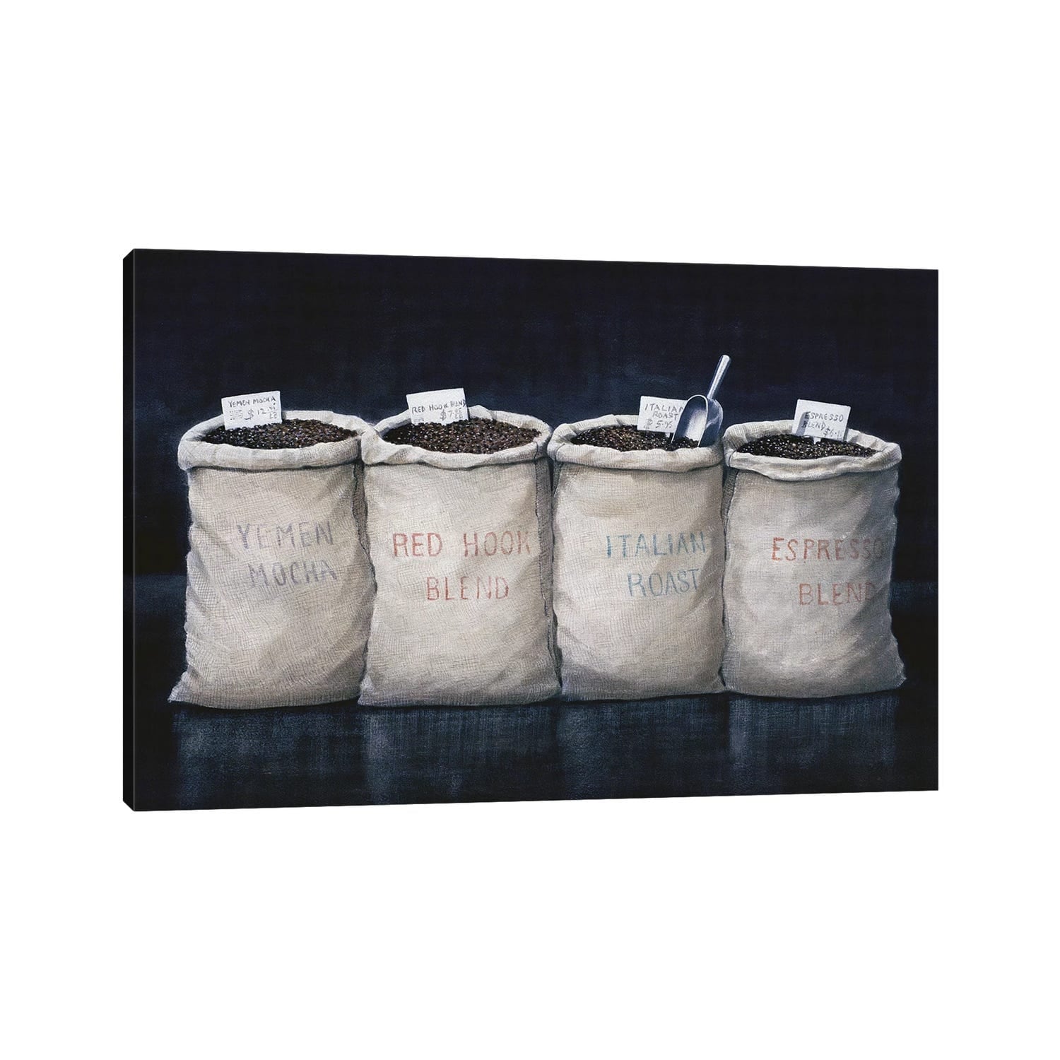 Icanvas Coffee Sacks By Lincoln Seligman Canvas Print