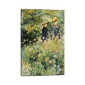 Icanvas Conversation In A Rose Garden 1876 By Pierre Auguste Renoir