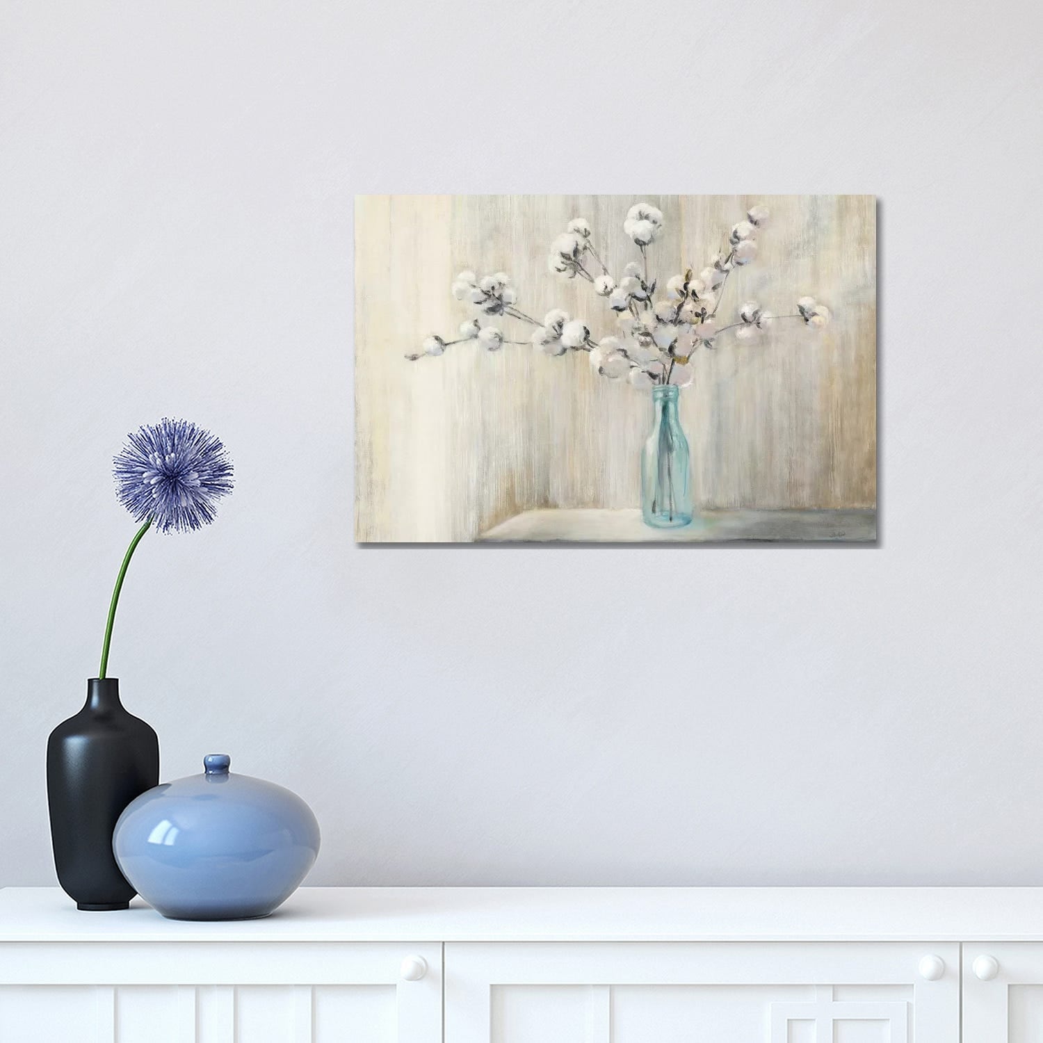 Icanvas Cotton Bouquet By Julia Purinton Canvas Print