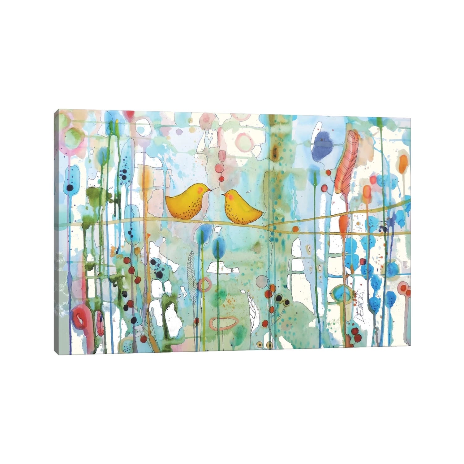 Icanvas Dans Chaque Coeur By Sylvie Demers Canvas Print