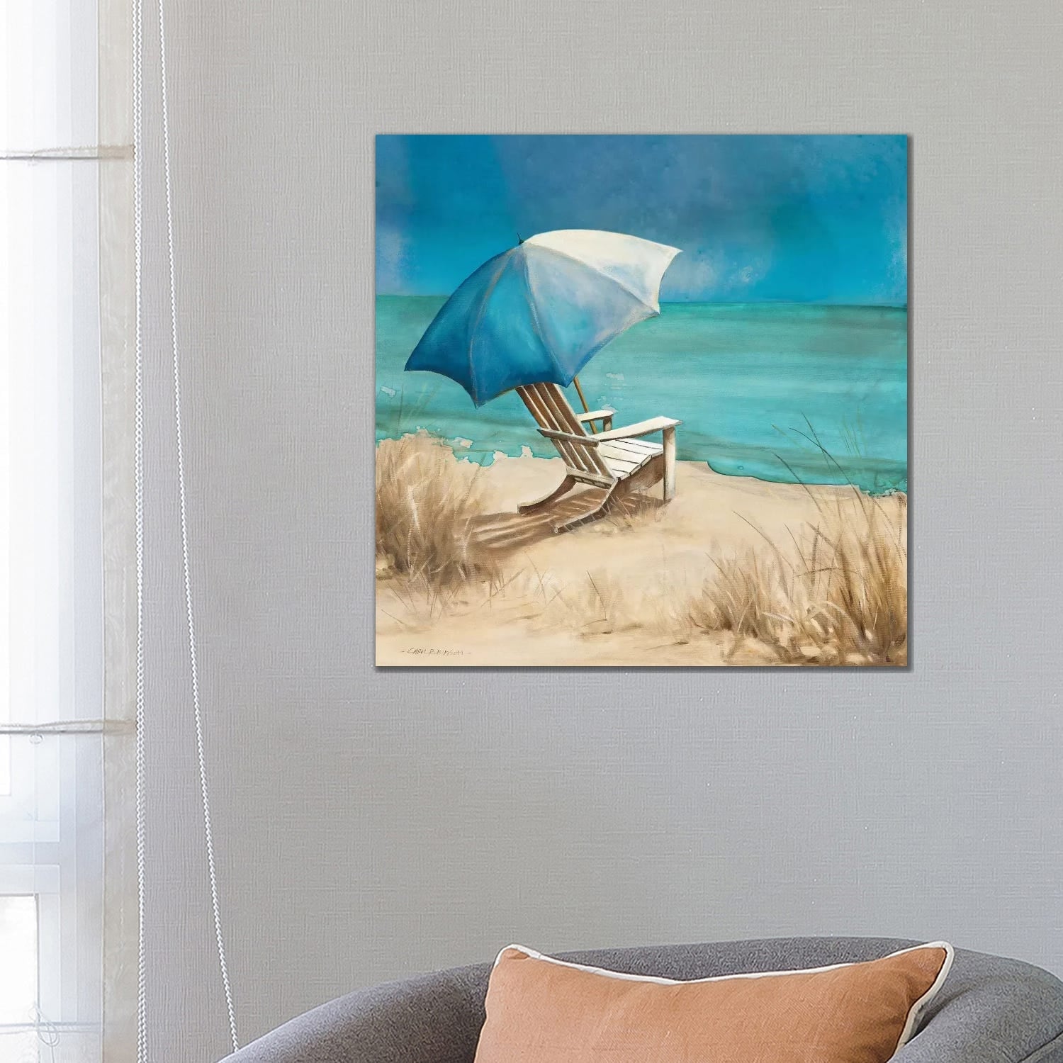 Icanvas Delray Beach I By Carol Robinson Gallery Wrapped Canvas Print