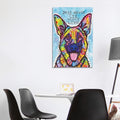 Icanvas Dogs Never Lie About Love By Dean Russo Canvas Print
