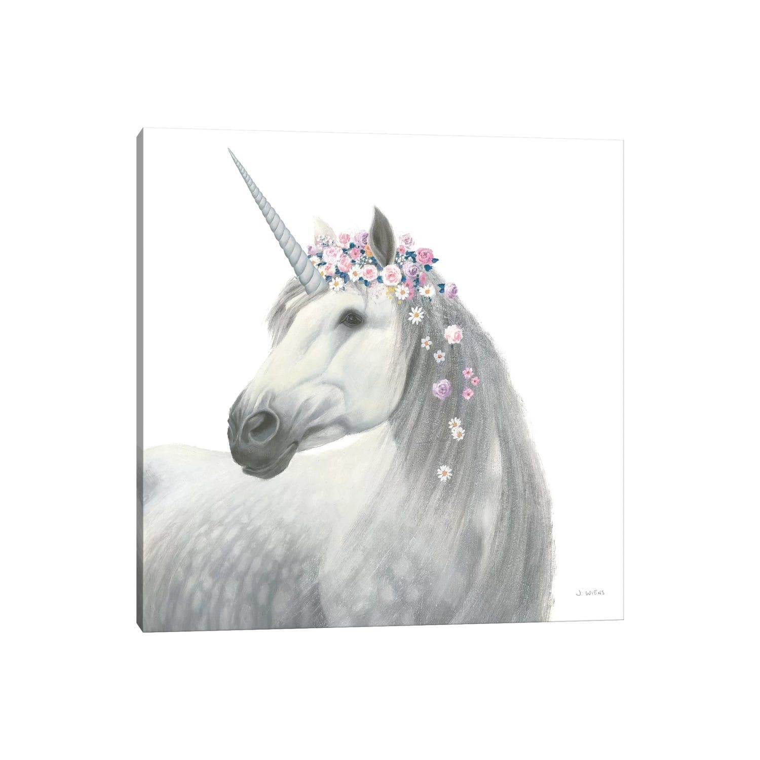Icanvas Enchanted Spirit Unicorn Ii By James Wiens