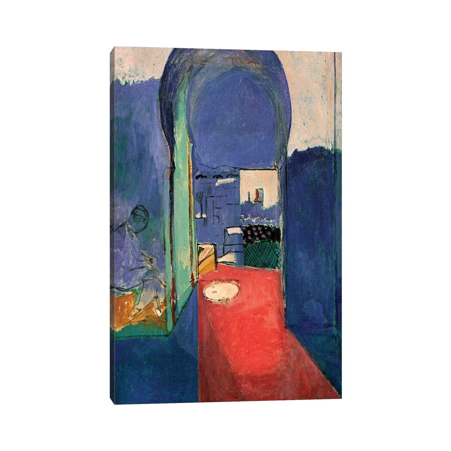 Icanvas Entrance To The Kasbeh 1912 By Henri Matisse