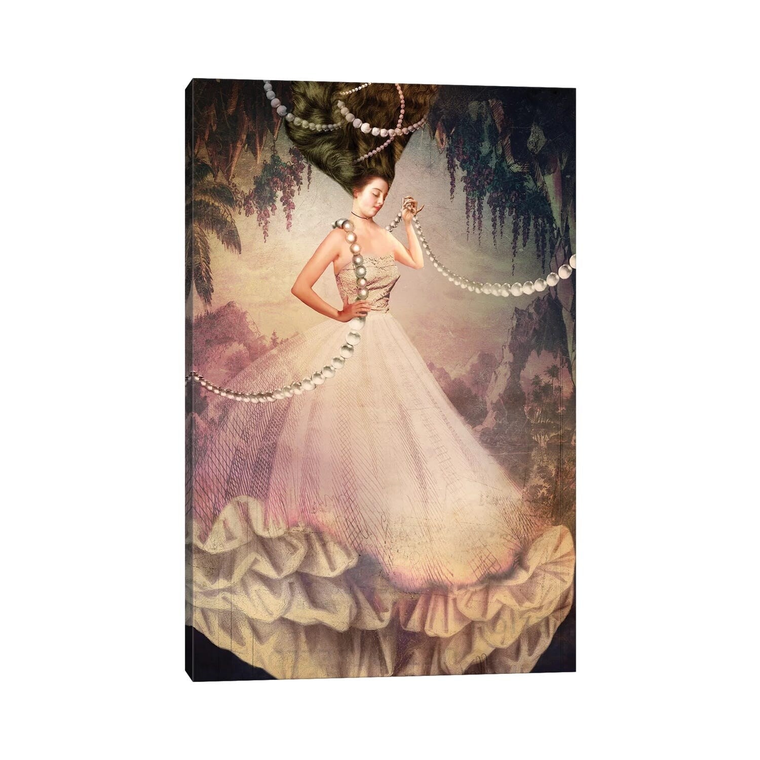 Icanvas Fake Champagne By Catrin Welz Stein Canvas Print