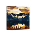 Icanvas Fall Sunset By Spacefrog Designs Gallery Wrapped Canvas Print