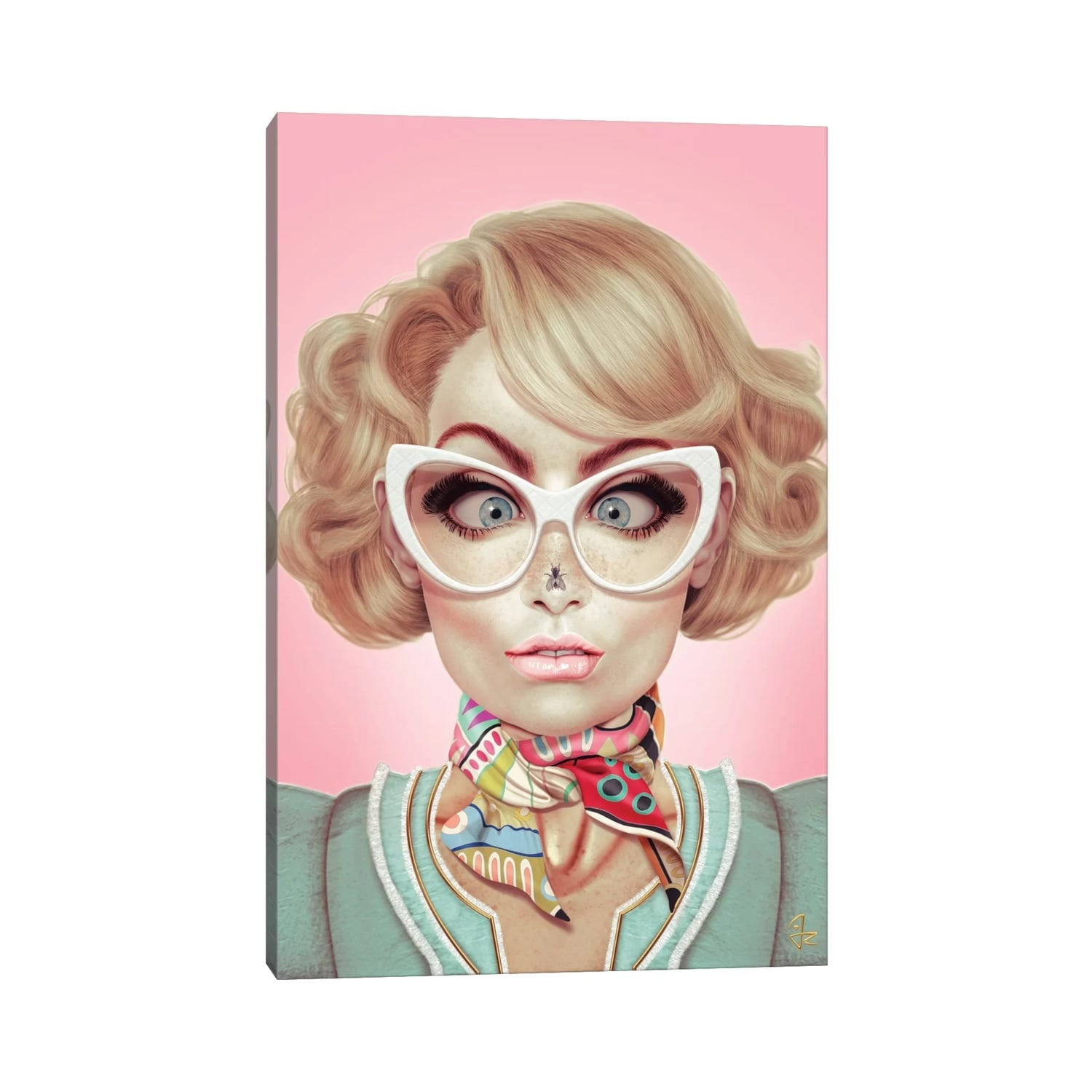 Icanvas Fly Away By Giulio Rossi Canvas Print
