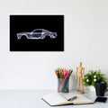 Icanvas Ford Mustang By Octavian Mielu Canvas Print