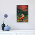 Icanvas Fox Fire By Iris Scott Canvas Print