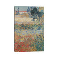 Icanvas Garden In Bloom Arles July 1888 By Vincent Van Gogh Canvas Print