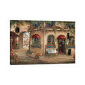 Icanvas Ginos Pizzaria By Ruane Manning Gallery Wrapped Canvas Print