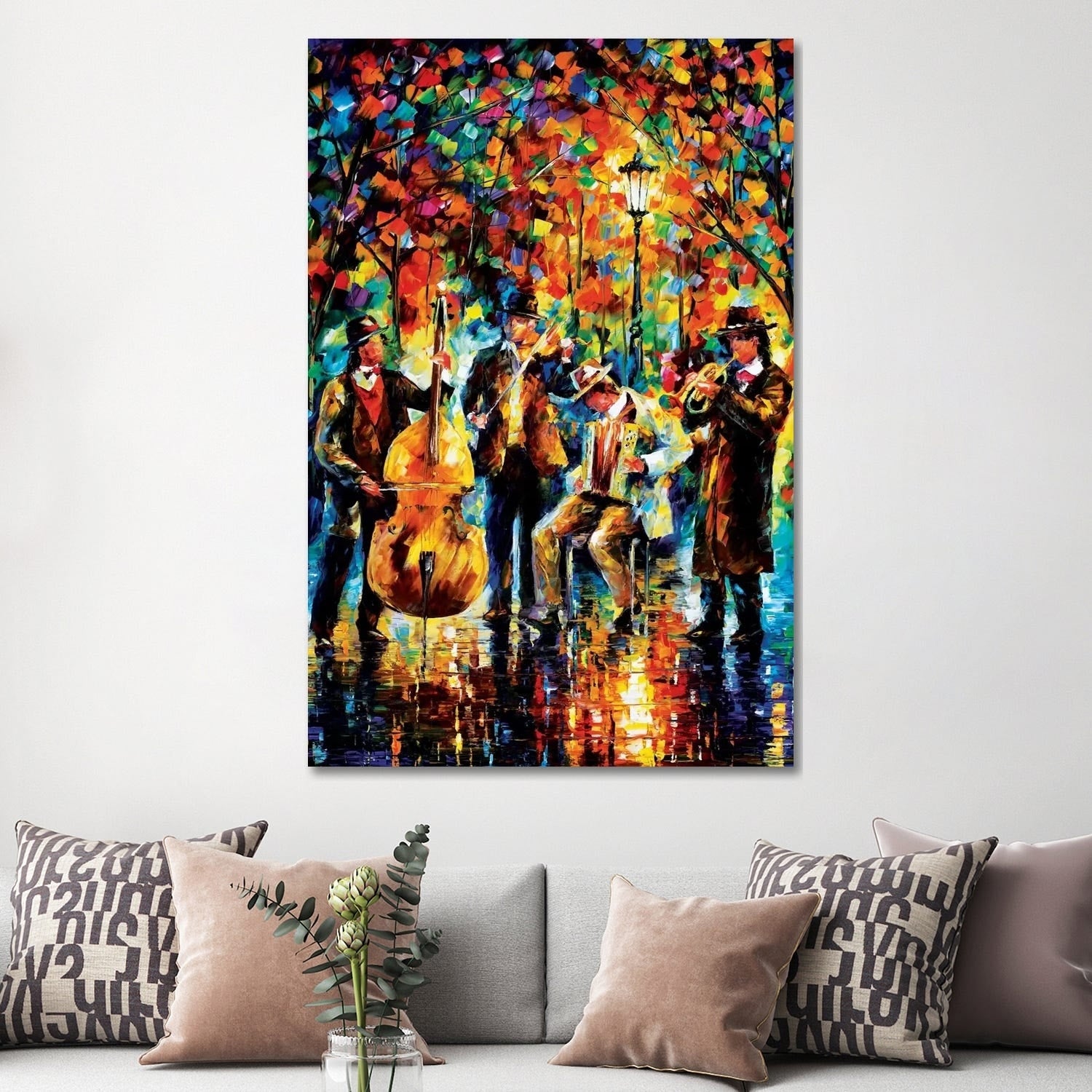 Icanvas Glowing Music By Leonid Afremov Canvas Print