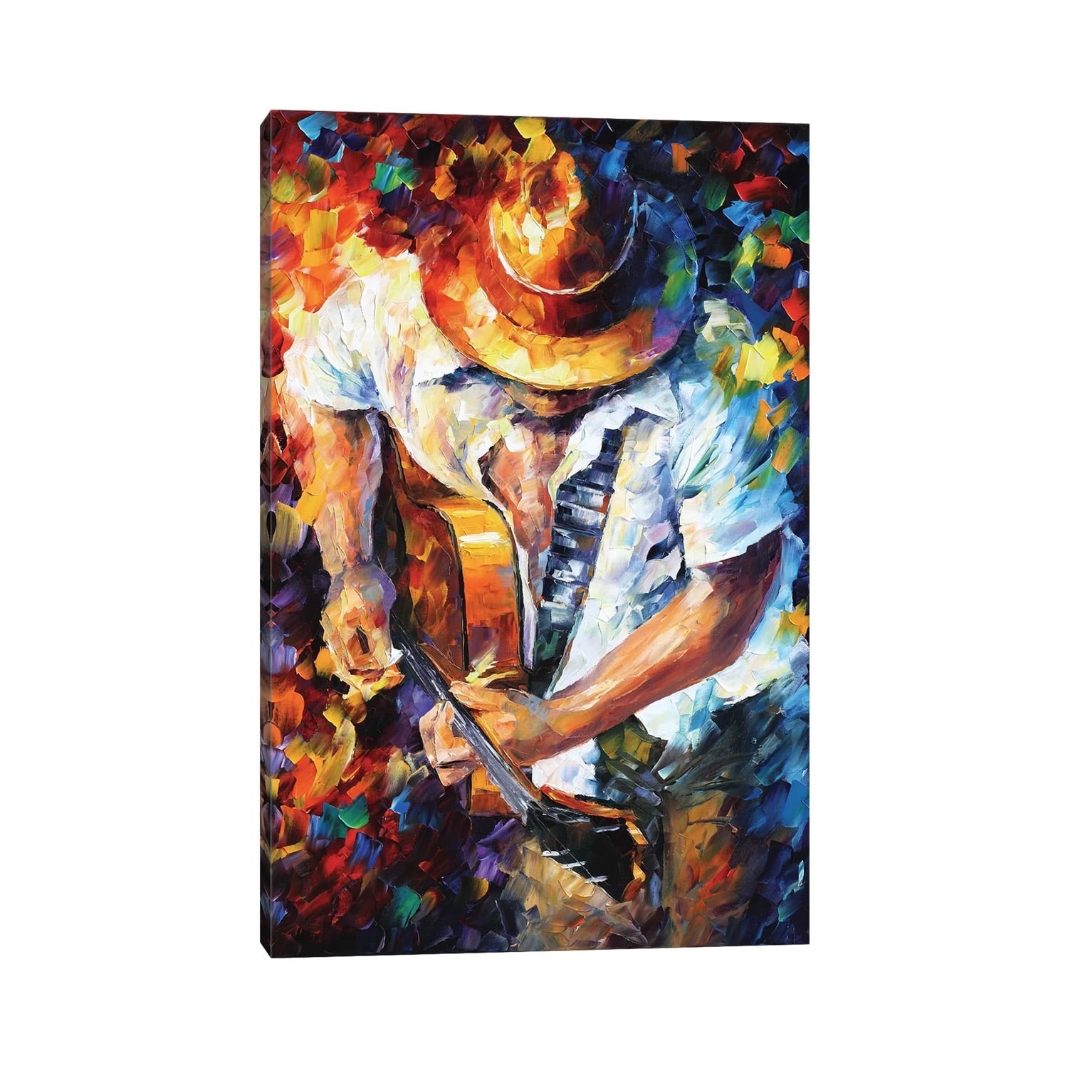 Icanvas Guitar And Soul By Leonid Afremov Canvas Print