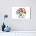 Icanvas Hedgehog By Lisa Whitehouse Gallery Wrapped Canvas Print