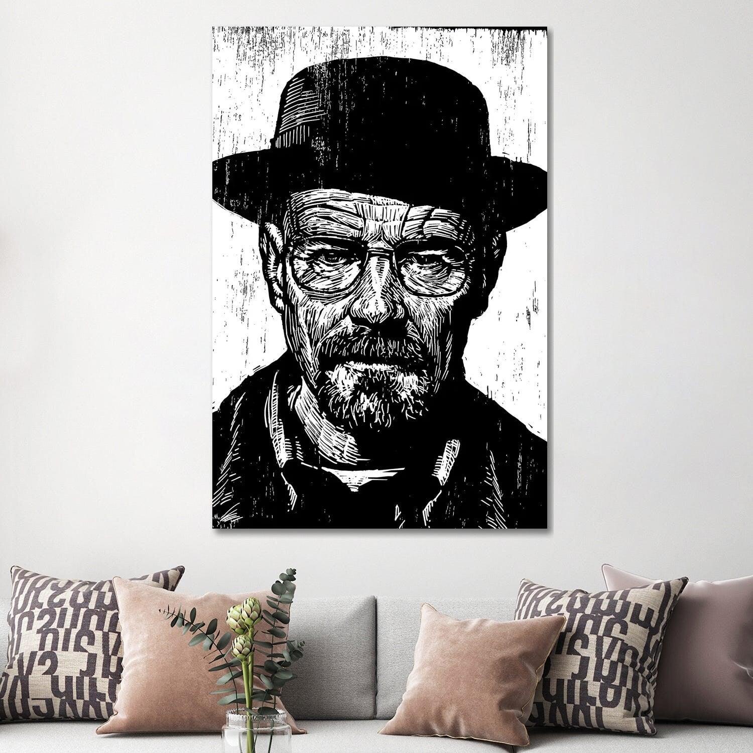 Icanvas Heisenberg By Neil Shigley Canvas Print