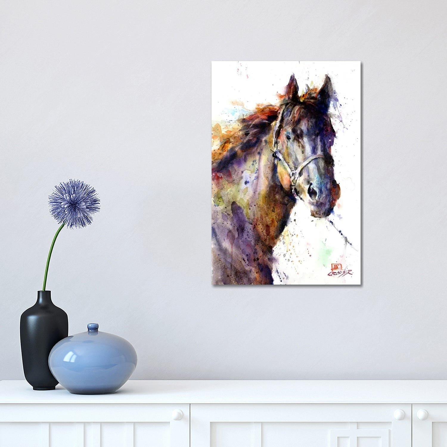 Icanvas Horse Iii By Dean Crouser Canvas Print