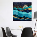 Icanvas Indigo Desert Night By Spacefrog Designs