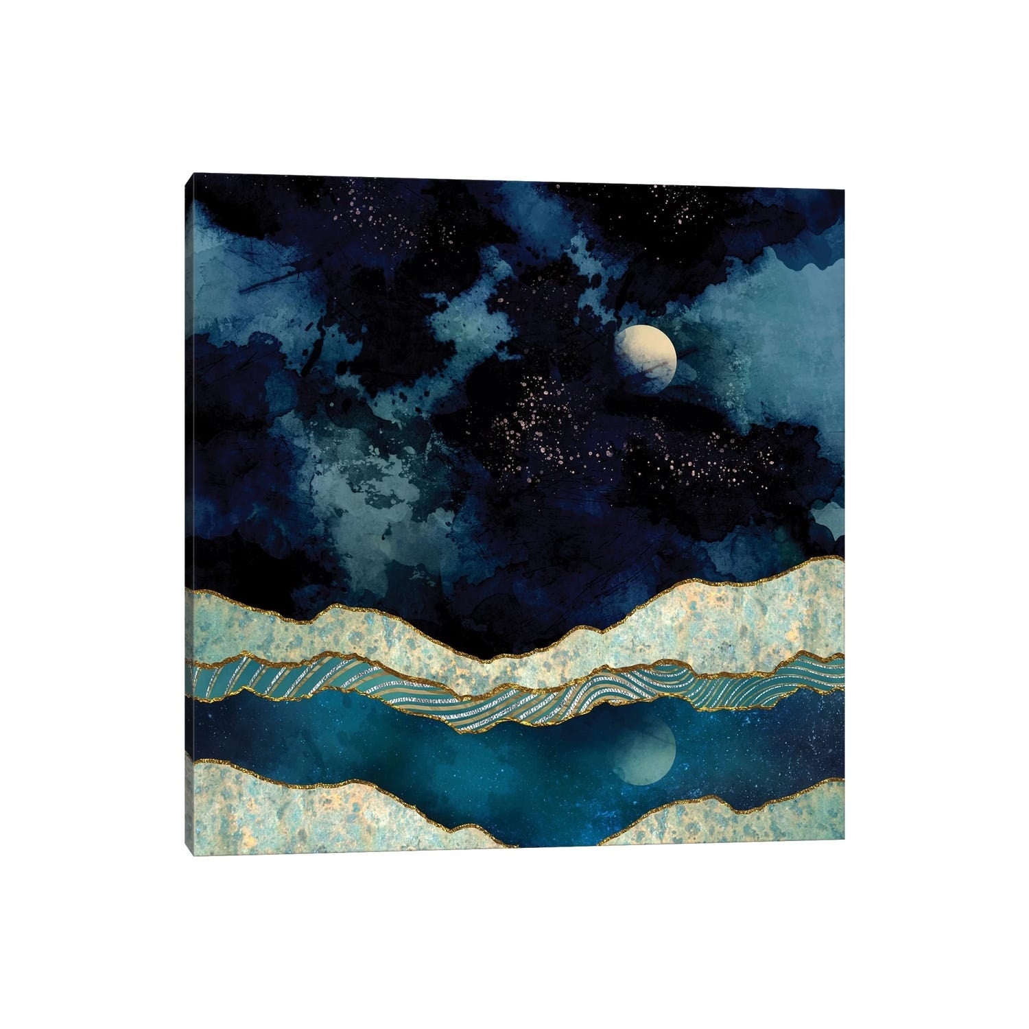 Icanvas Indigo Sky By Spacefrog Designs