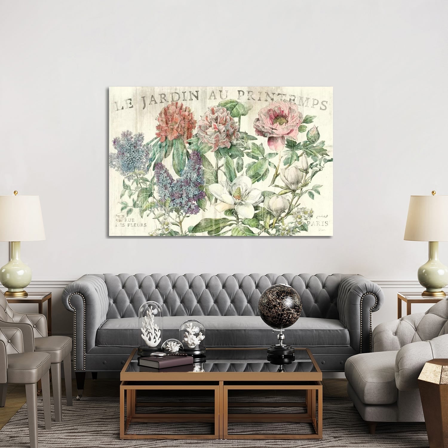 Icanvas Le Jardin Printemps By Sue Schlabach Canvas Print