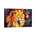 Icanvas Lion By Leonid Afremov Canvas Print