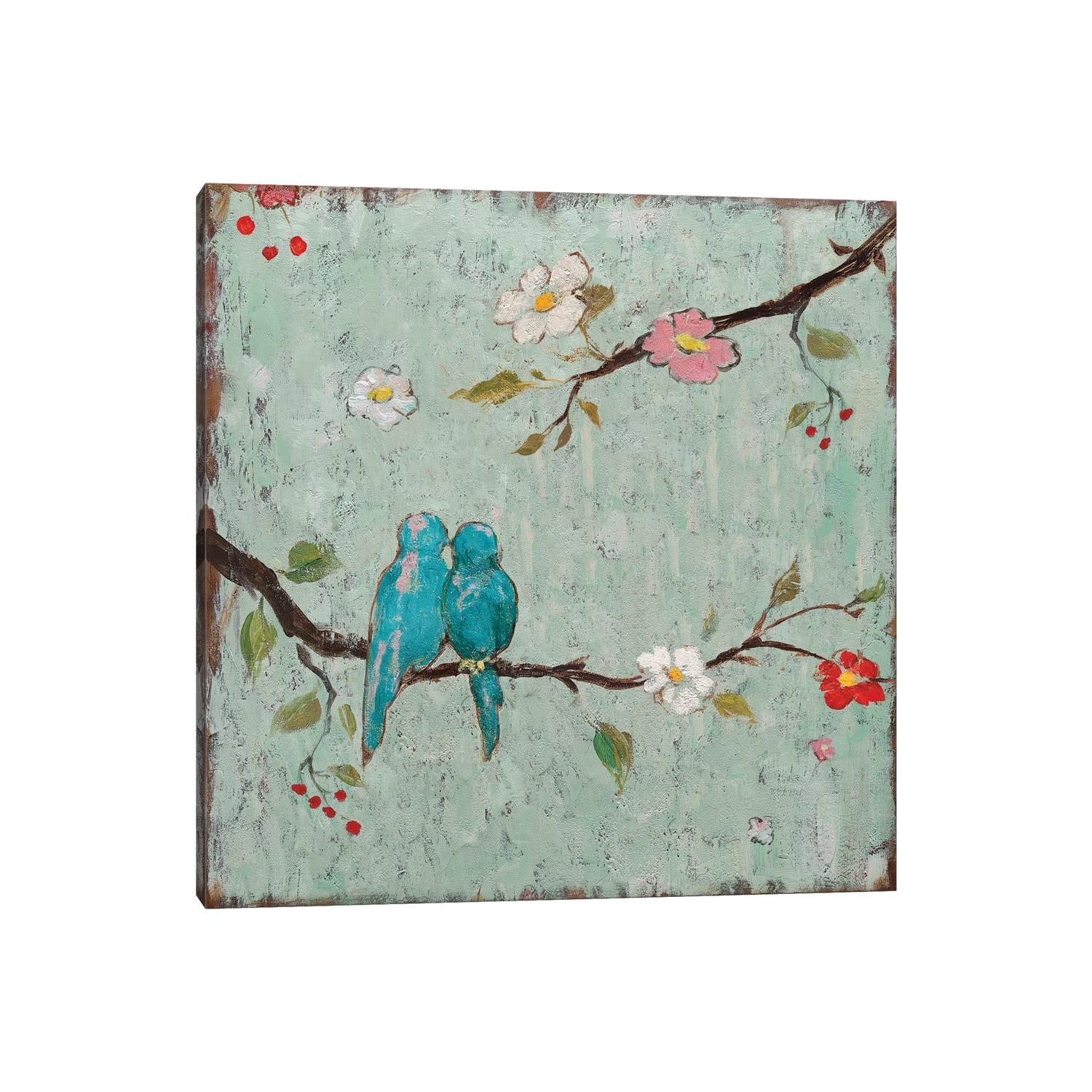 Icanvas Love Birds Iv By Katy Frances Canvas Print
